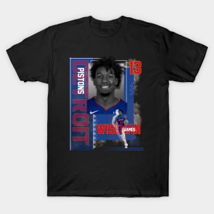 Detroit Pistons James Wiseman 13 T-Shirt